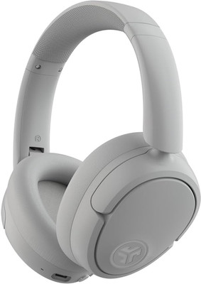 Jlab JBuds LUX ANC Active Noise Cancelling, 70Hr Playtime, Multi Connect Bluetooth(White, On the Ear)