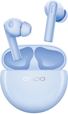 OPPO Enco Buds 2 with 28 hours Battery life & Deep Noise Cancellation Bluetooth(Lilac blue, True Wireless)