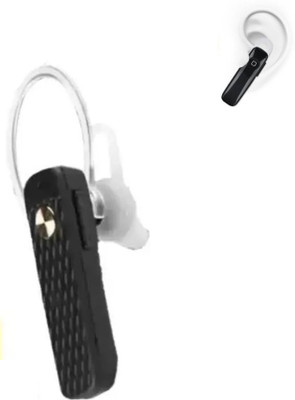 icall Single Ear K1 Bluetooth headset wireless with mic Bluetooth(Black, True Wireless)