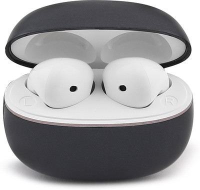 amaq Earbuds,Rich Sound, In-built Microphone, Together,Sleek Design. Bluetooth(BIEGE+WHITE, In the Ear)
