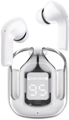 Techfly Ultrapods Gaming V5.3 Sweatproof True Wireless ANC Earbuds u31 Bluetooth(White, True Wireless)
