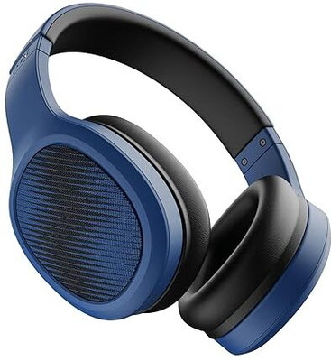 boAt Rockerz 460 with upto 30 Hours Playback, Beast Mode & ENx Technology Bluetooth(Bold Blue, On the Ear)