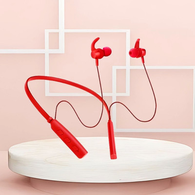 FRONY 235Pro Bluetooth Neckband Noise-Cancelling True Wireless in-Ear & MicrophoneT509 Bluetooth(Red, In the Ear)