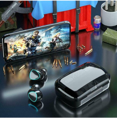 YAROH M10-DN-M10 EarBuds Wireless Bluetooth Portable Powerbank Charging LED Display Bluetooth(Multicolor, True Wireless)