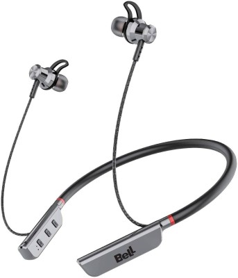 BELL BLBHS168 Glam Bluetooth Wireless Neckband in Ear 45H Play Time Stereo Bluetooth(Silver, In the Ear)