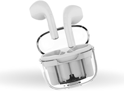 TX -FLO Stay connected on-the-go with seamless Bluetooth technology and comfort Bluetooth(White, True Wireless)