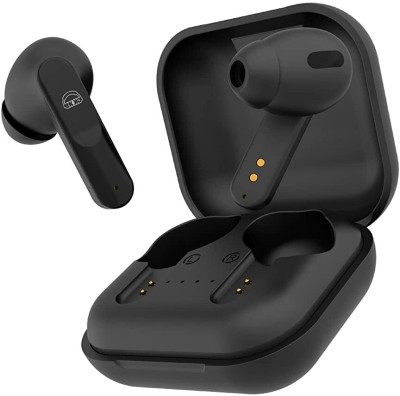 Ekko Earbeats T04 TWS with 50H Playtime, 10MM Driver, Noise Cancellation,Massive Bass Bluetooth Headset(Black, True Wireless)