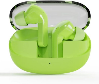 COREGENIX Capsule TWS with BT5.3, 25hrs Playtime, Low Latency, High Performance Bluetooth Gaming Headset(Green, True Wireless)