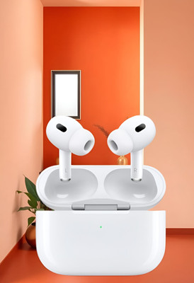 SANNO WORLD Buds2 Pro with 48Hrs Playback,Deep Bass,BM168 Bluetooth(White, True Wireless)