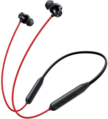 OnePlus Bullets Wireless Z2 Bluetooth(Black, Red, In the Ear)