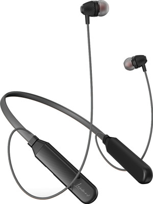Landmark BH165 Bluetooth Neckband ,Type-C fast charging, 20 hours playback time, Bluetooth(Black, In the Ear)