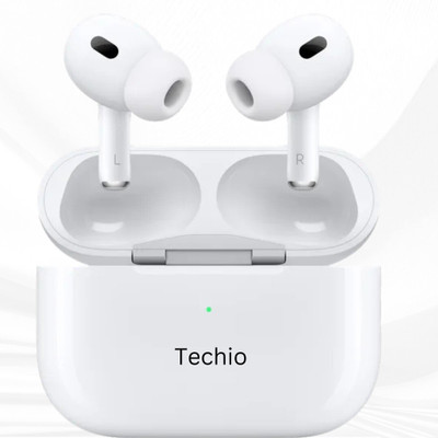 GWALBROS TECHIO Bluetooth(White, True Wireless)