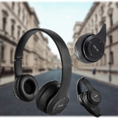 FRONY W23_P47 Wireless Sports Headphones: Ideal for Active Lifestyles Bluetooth Headset(Black, On the Ear)
