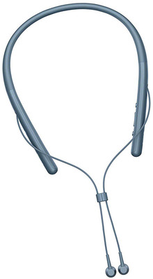IZWI Hot Selling Neckband Sport Earbuds Wireless BT Headphones & Headset Bluetooth(Grey, In the Ear)