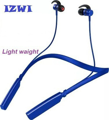 IZWI LEVEL-IZ-34 HIGH BASS WIRELESS FLEXIBLE Bluetooth(Blue, In the Ear)