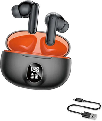 snowbudy 2025 In-ear Wireless Earphones Adaptive Active Noise Cancelling Earphones Bluetooth Gaming(Black, True Wireless)