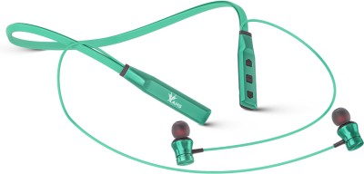 AAMS 111 Wireless Bluetooth v5.0, 80Hours Playtime, IPX5, Waterproof, Comfort Earbuds Bluetooth Headset(Green, In the Ear)