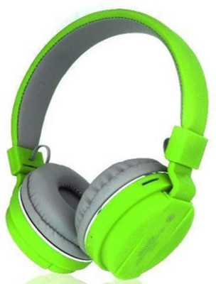 REEPUD FOLDABLE HEADSET HEADPHONE WIRELESS Bluetooth(Green, On the Ear)