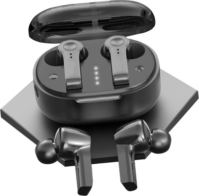 TX -FLO AirDoze X1 Earbuds with Quad Mic ENC, 40H Playtime, Bluetooth v5.3 & Rage Mode Bluetooth Gaming Headset(Black, True Wireless)