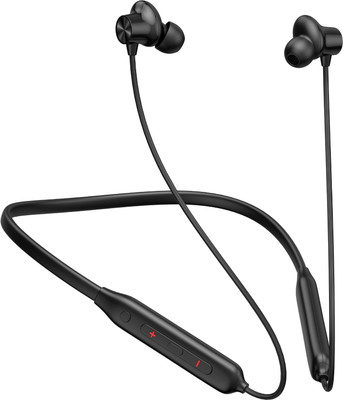 j&b Wireless B2 Premium Neckband With 50Hrs Playback Clear Sound, Deep Bass Bluetooth(Black, In the Ear)