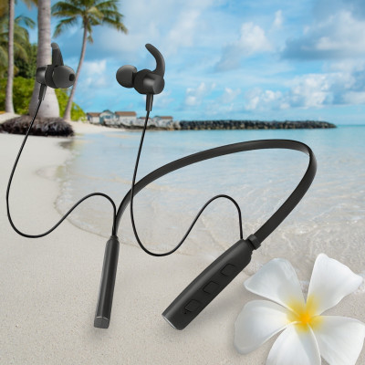 GPQ STORE Rokerz 235 Pro Wireless Bluetooth Neckband(0.4116 Bluetooth(Black, In the Ear)
