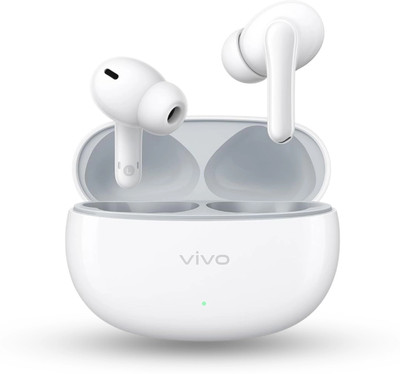 vivo TWS 3e Bluetooth Earbuds | True Wireless | 30dB ANC | Long Battery Life 5.3 Bluetooth(White, True Wireless)