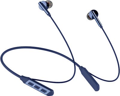 Rueqn Z-Pro NEXA - 48 Hours Playtime Wireless Neckband headphones Earphone-4 Bluetooth Gaming(Blue, True Wireless)