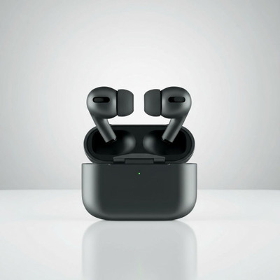 Arhaan Trader Airpods Pro Black TWS Bluetooth Earbuds, True Wireless Headphone Bluetooth(Black, True Wireless)