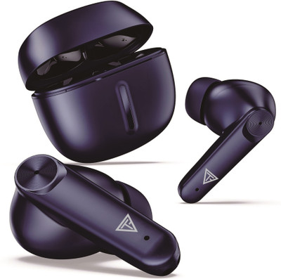 TECHFIRE Earbuds with 100 HRS Playtime,(50ms Low Latency), Bluetooth v5.3 Bluetooth(Bold Blue, True Wireless)