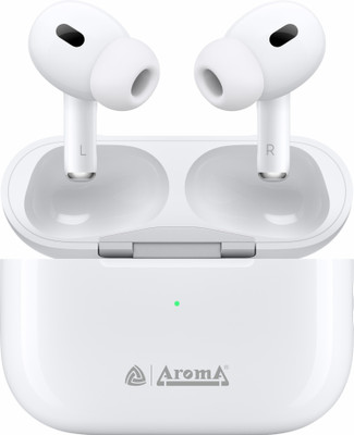 Aroma NB121 Pods Upto 40 Hours Playtime* Type C Fast Charging Dual Pairing Earbuds Bluetooth(Ivory White, True Wireless)
