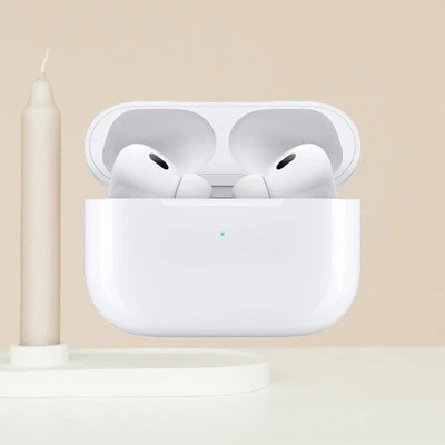 GWALBROS AirPods Pro 25H Play Type-C Fast Charge, Anc-4 Bluetooth(White, In the Ear)
