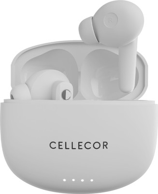 Cellecor CB03-ACE With 40 Hours Playtime, ENC, 13mm Driver, 5.1v Bluetooth(White, True Wireless)