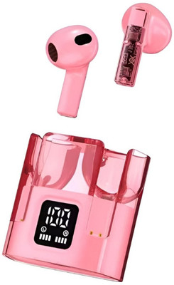 COREGENIX Clear Sound TWS with BT5.3, 25hrs Playtime, Low Latency, High Performance Bluetooth(Pink, True Wireless)