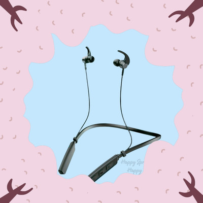 GPQ STORE Rokerz 235 Pro Wireless Bluetooth Neckband(0.2321 Bluetooth(Black, In the Ear)