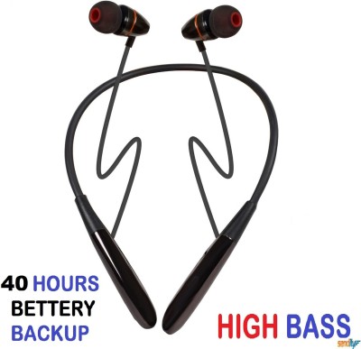 Sendily POWERFULL BASS LONG BETTERY BACKUP WIRELESS NECKBAND Bluetooth(Multicolor, In the Ear)