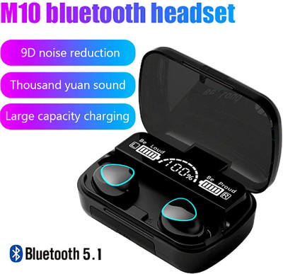 GUGGU (Earbuds) M10 Earbuds Music Play 5 hours With Touch Version HD Voice Call _PXY5 Bluetooth(Multicolor, True Wireless)