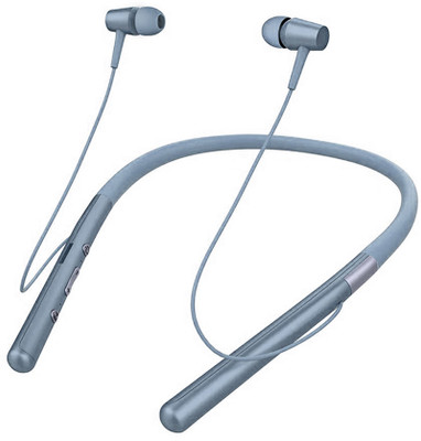IZWI Dash 150 Hours Standby Time ENC Noise Cancellation Bluetooth Wireless Neckband Bluetooth(Grey, In the Ear)