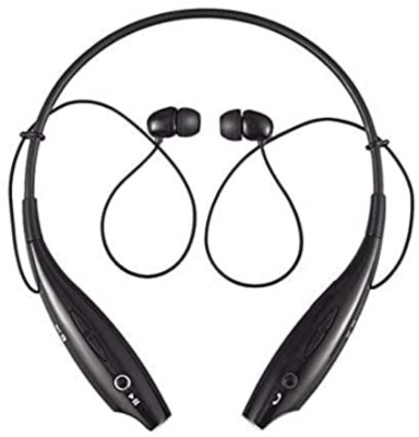 SYARA A120_HBS 730 Wireless Neckband Bluetooth Earphone Headset Earbud Sports Bluetooth Headset(Multicolor, In the Ear)