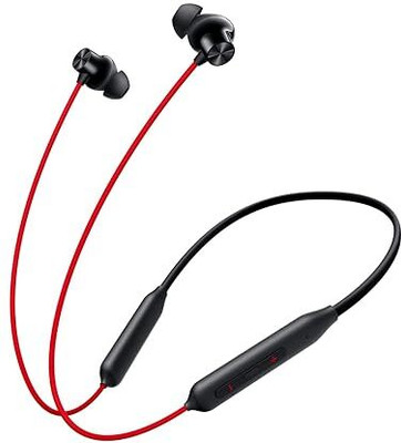 OnePlus Bullets Wireless Z2 Bluetooth(Red, In the Ear)