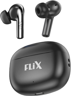 flix T16 Nitro Buds True Wireless in Ear, Bluetooth (XTW-T16) Bluetooth without Mic(Black, Grey, In the Ear)