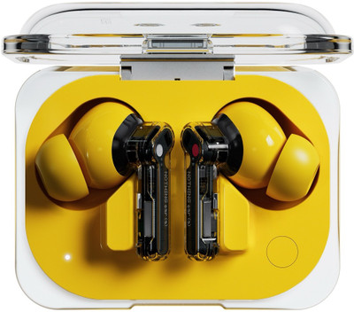 Nothing Ear (a) 2024 | ChatGPT Compatible | Hi-Res audio | LDAC Bluetooth(Yellow, True Wireless)