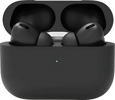 Techio TWS AIRPOD black Earbud Bluetooth(Black, True Wireless)