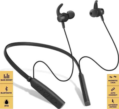 IZWI iz-327 Wireless Bluetooth headphone Bluetooth(Black, On the Ear)
