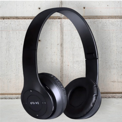 TWS Folding Bluetooth Headset with Proton Bass Energy_JG Bluetooth & Wired(Black, On the Ear)
