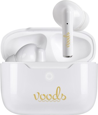 Voods V airbud - Active Bluetooth Headset(White, In the Ear)