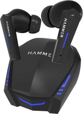 Hammer G-Shots TWS Gaming earbuds with ENC, v5.3 Bluetooth Gaming Headset(Black, In the Ear)