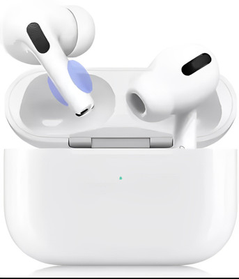 Circuitbox Airdrops pro 3 White wireless bluetooth earbuds (Truely wireless) Bluetooth Gaming(White, True Wireless)