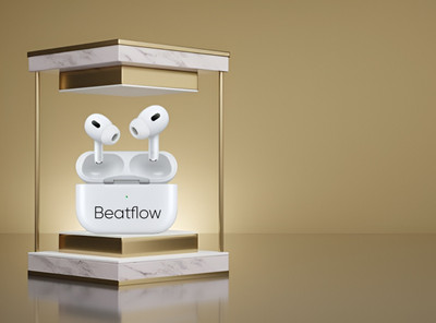 BeatFlow AirpoX Pro 2 Best premium quality -(USB-C) 68 Bluetooth(White, True Wireless)