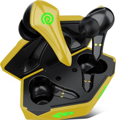 PTron Basspods Torq Gaming Earbuds with AI ENC Calls 40ms Low