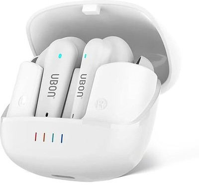 electricbass J23 bluetooth wireless earbuds with 36 hours playtime White Bluetooth(White, On the Ear)